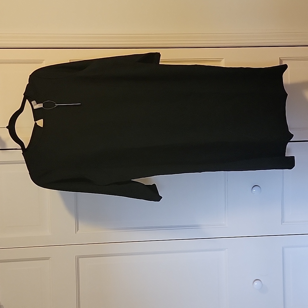 ASOS Curve Black Shift Dress size 14